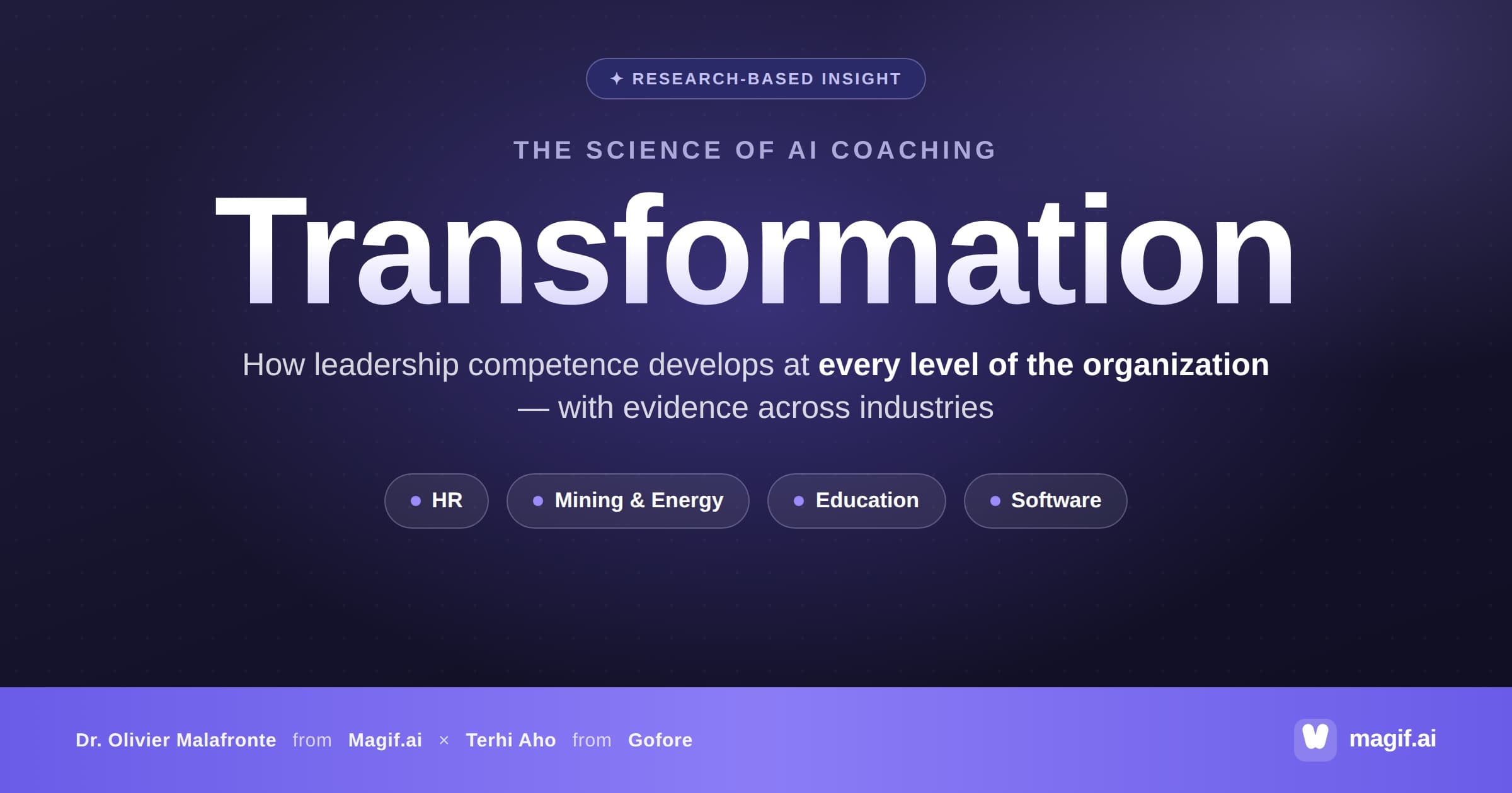 The Science of AI Coaching: How Leadership Competence Develops at Every Level of the Organization